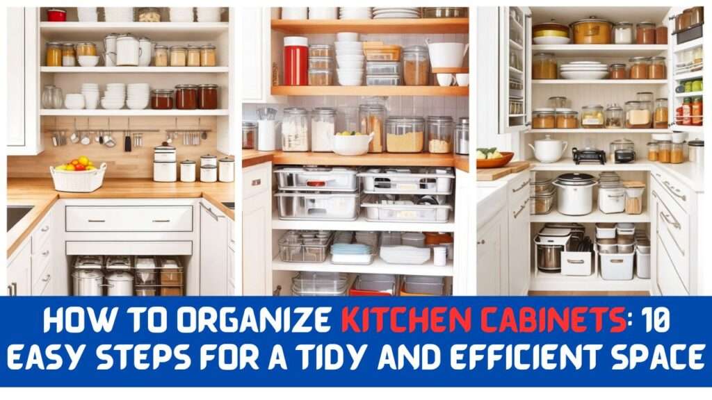 How to Organize Kitchen Cabinet