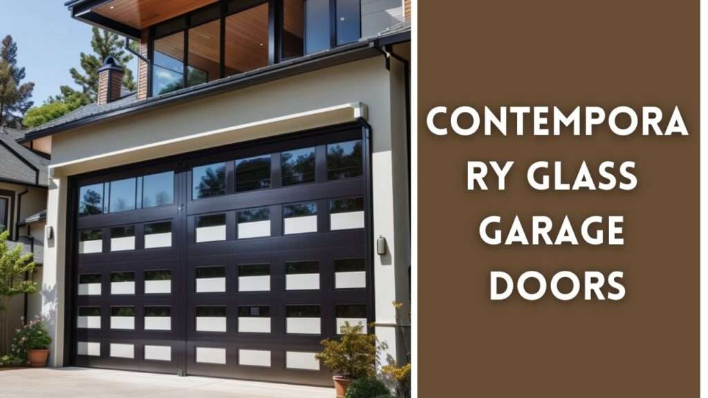 Contemporary Glass Garage Doors