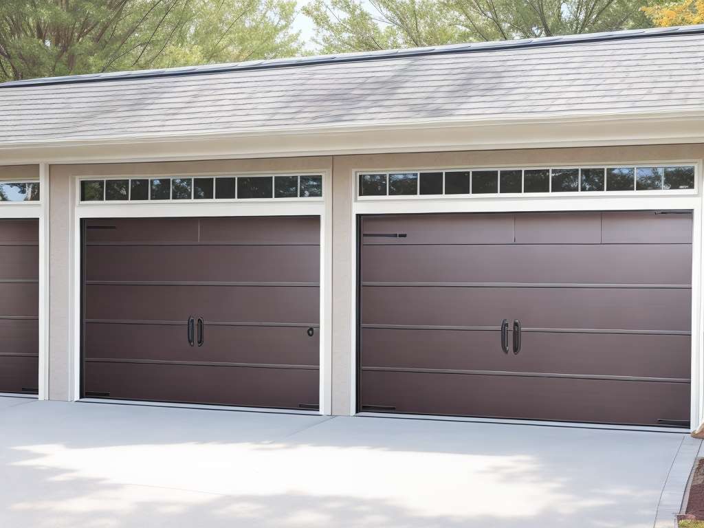 Sleek Aluminum Garage Doors