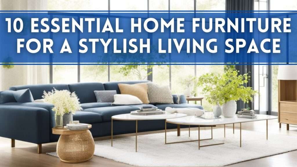10 Essential Home Furniture for a Stylish Living Space
