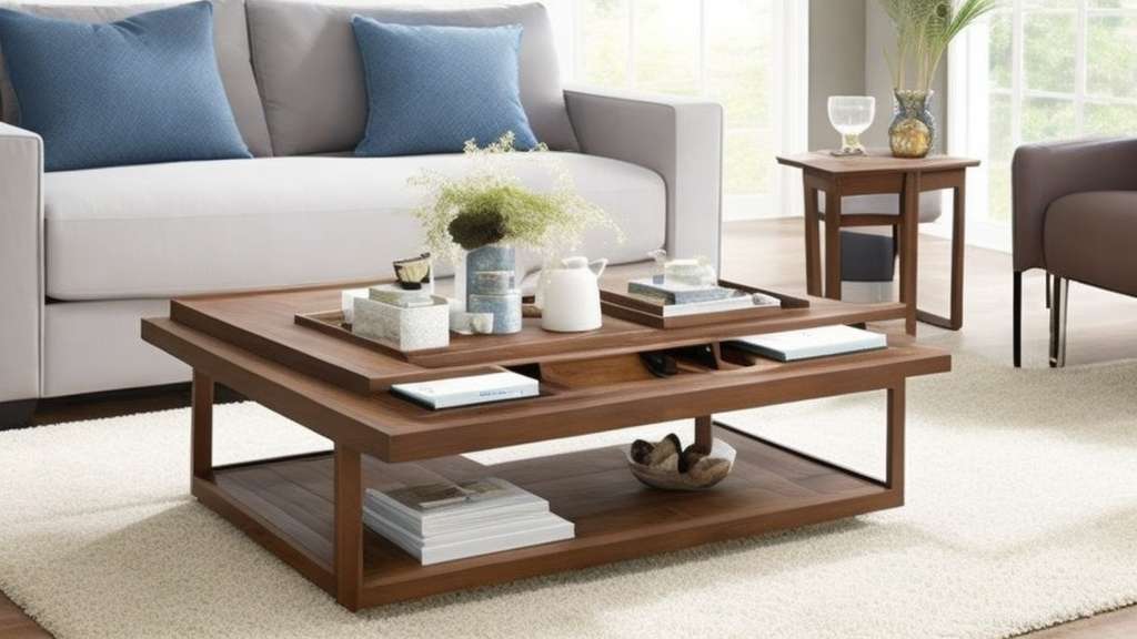 Enhance Your Living Room with Functional Coffee Tables
